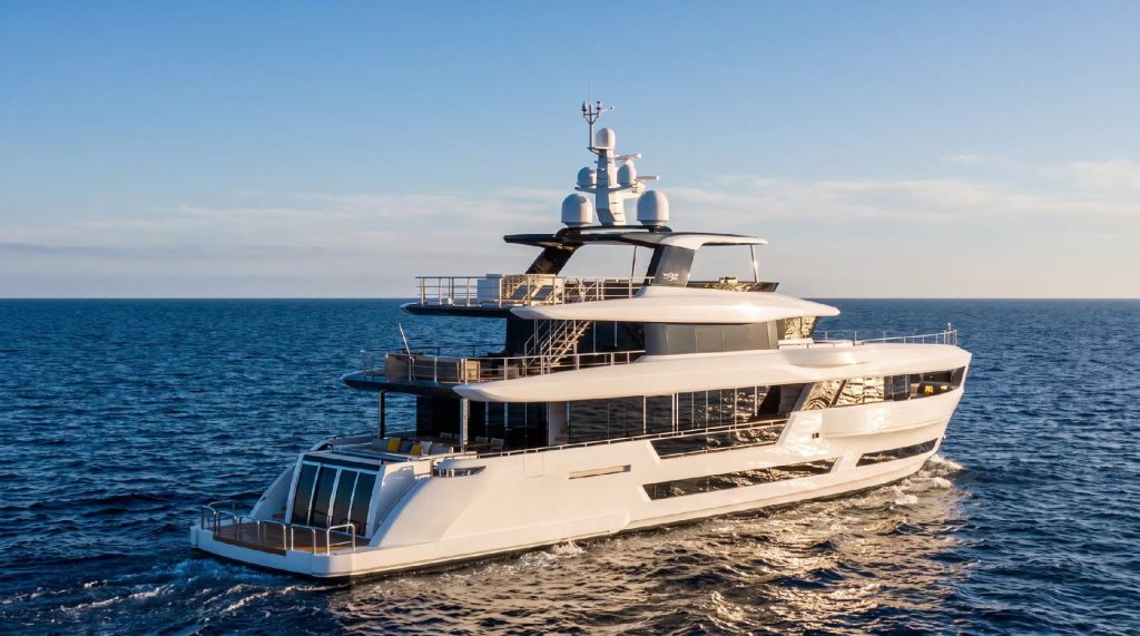 Heysea Yachts продала обновлённую суперъяхту Asteria 116 европейскому заказчику
